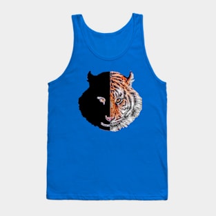 Yin and Yang Tiger Tank Top